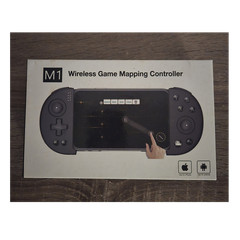 M1 Wireless Game Mapping Controller Black for iPhone Android Smartphone
