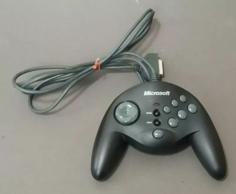 Microsoft SideWinder Game Pad Controller 15-pin Serial Game Port 90873 Gamepad