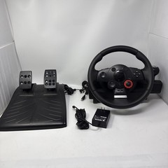 Logitech Driving Force GT E-X5C19 Steering Wheel Pedals Power – PlayStation 3 PC