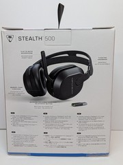 Turtle Beach Stealth 500 Wireless Gaming Headset for PS + PC ~ New, Open Box