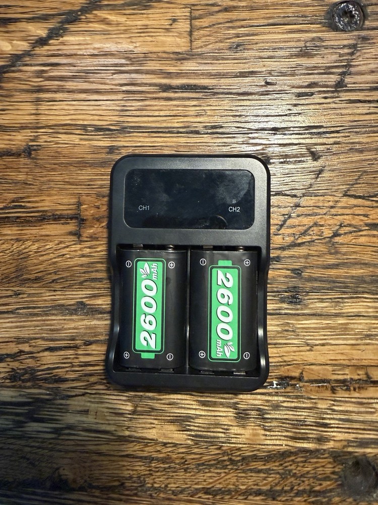 2x6200mWh Rechargeable Battery Packs with Charger for Xbox Series S Controllers
