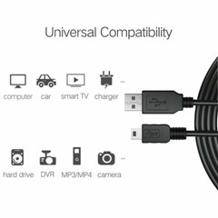 For Sony Playstation 3 PS3 Wireless Controller USB Charging Cord Cable Charger