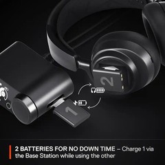 SteelSeries – Arctis Nova Pro Wireless Multi Gaming Headset for PC, PS5, PS4, Sw