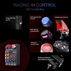PXN CB1 Racing Button Box 30 Programmable Keys