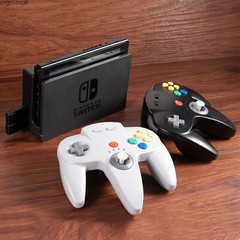2 Pack Wireless N64 Rumblm Controller for Switch 1 & 2, N64 Windows PC MAC