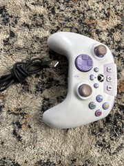 Turtle Beach React-R Wired Controller White Purple Ergonomic Xbox Series X|S One