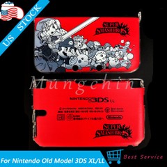 Red Housing Shell Case Cover Replace For Nintendo Old Model 3DS XL/LL