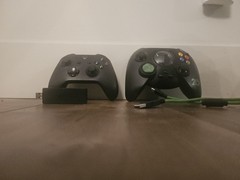 Hyperkin Duke Black Wired Controller & Xbox One Controller XbOne X/S Windows Pc