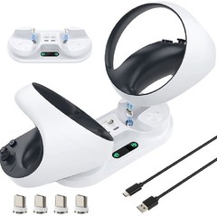 Controller Charging Station 4 Type C Magnetic Interface Dual Charger Dock W CJSS