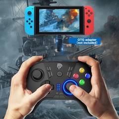 EasySMX Wireless PC Controller, Dual-Vibration Joystick Gamepad Computer Gami…
