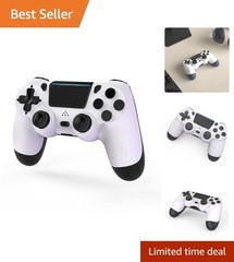 Upgraded Wireless Controller for PS4 with Touchpad & Bluetooth – Durable Design
