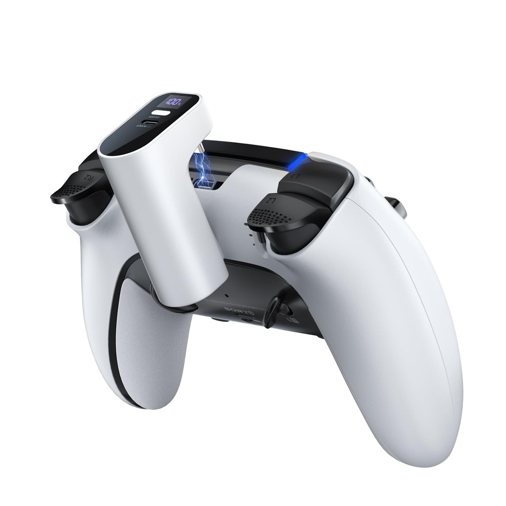 2000mAh Power Bank for PS5 Controller&DualSense & Edge Portable Charger Battery