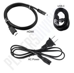PS5 Power Cord, HDMI Cable, USB C (charger) Fast Shipping ✅