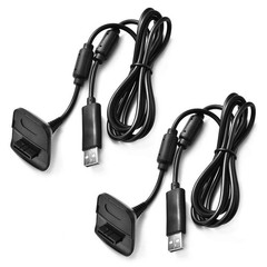Ultimate Charging Solution: 2 Pack USB Cables for Xbox 360 Controllers – 70 Inch