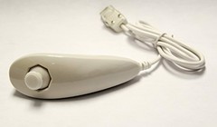 Replacement Nunchuk Controller White By Mars Devices For Wii Brand New 1Z