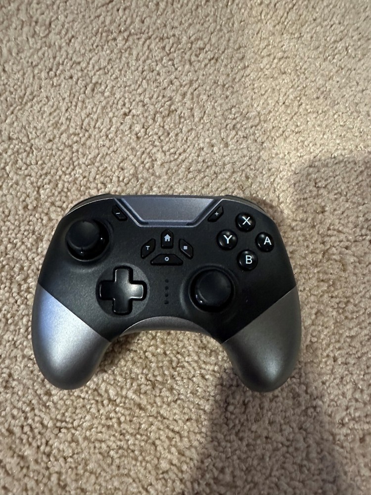 Bluetooth Controller for Switch/PC/iPhone/Android/Apple Arcade MFi Black