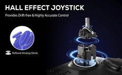 Wireless Controller Android Hall Effect