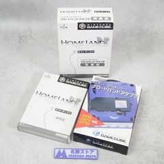 Nintendo GameCube Broadband Adapter DOL-015 HOMELAND β Test Disc Set GC NTSC-J