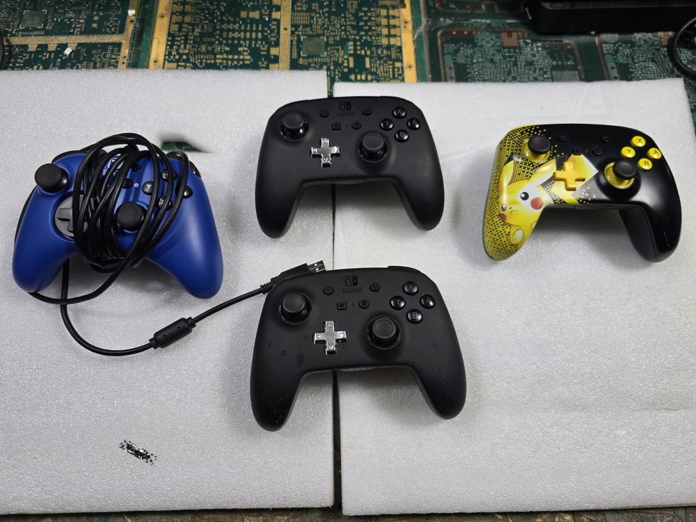 PowerA EXACT-UNTESTED 2-Wireless Controller Switch Blk-1 Pokémon & Wired-PARTS