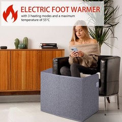 Portable And Safe Electric Heater with Thermostat & Timer for Office and Home
