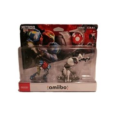 New Damaged Box Nintendo amiibo Metroid Dread 2-Pack Samus & E.M.M.I