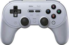 8BitDo – Pro 2 Bluetooth Controller with Hall Effect Joysticks – Gray