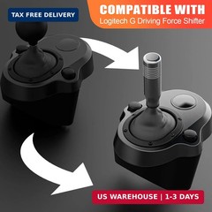 aikeec Gear Shifter Knobs and Adapter Compatible with Logitech G29 G920 G923 G27