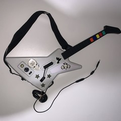 Guitar Hero Xbox 360 X-Plorer Wired Controller 95065 RedOctane FOR PARTS AS IS
