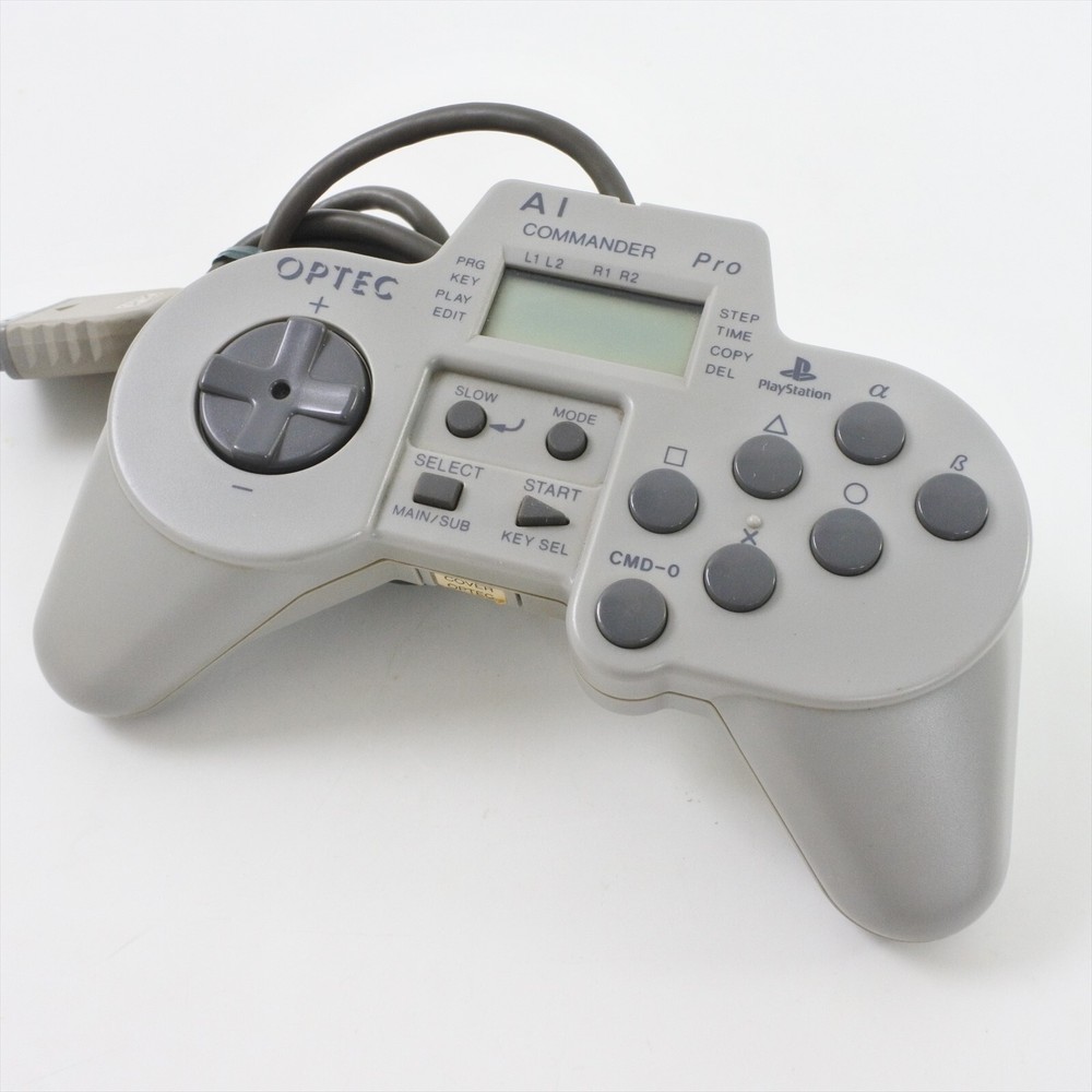 PS1 OPTEC AI COMMANDER PRO Controller SLPH 00022 Playstation 0605