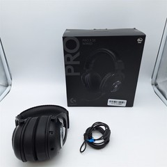 Logitech G Pro X SE Wired Gaming Headset: Blue VO!CE Detachable Boom Mic, Black