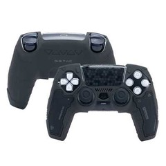 GeekShare PS5 Controller Skin Protective Case + Thumb Grips + Sticker Silicone