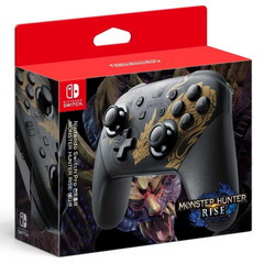 Nintendo Switch Pro Controller – Monster Hunter Rise Limited Edition US