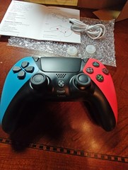 Replacement for PC Controller, No Drift Wireless Gamepad with Back Paddles…