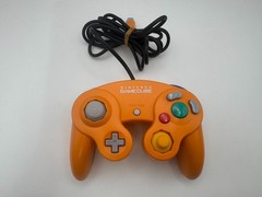 Nintendo GameCube Controller Orange DOL-003 Wired Controller Japan