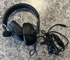 Seneer 3.5 MM Wired Over The Ear Pro Gaming Headset With Boom Mic Very Good 0E