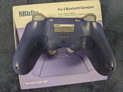 8BitDo Pro 3 TMR Bluetooth Controller for Switch SteamOS Windows Apple Purple