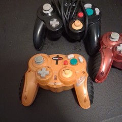 Orange Wireless Controller Gamepad for Nintend GameCube NGC2.4G WII Game Console