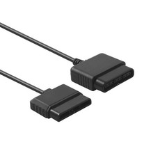 2-Pack 6FT Braided PS2 Controller Extension Cable – Play & Charge Simultaneously