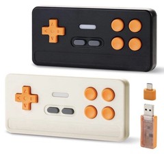 Vintage Wireless Controller with Hall Effect Sticks – Ultimate Retro Gaming Duo