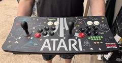 2 Player Atari Style Arcade Control Panel USB Retro Gaming Fight Stick