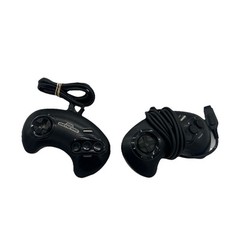 2 Sega Genesis Controller 3 Button Model 1650 Authentic Original OEM Tested