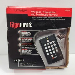 Gigaware Wireless Presentation & Multimedia Ultraslim Remote 26-158 New Open Box