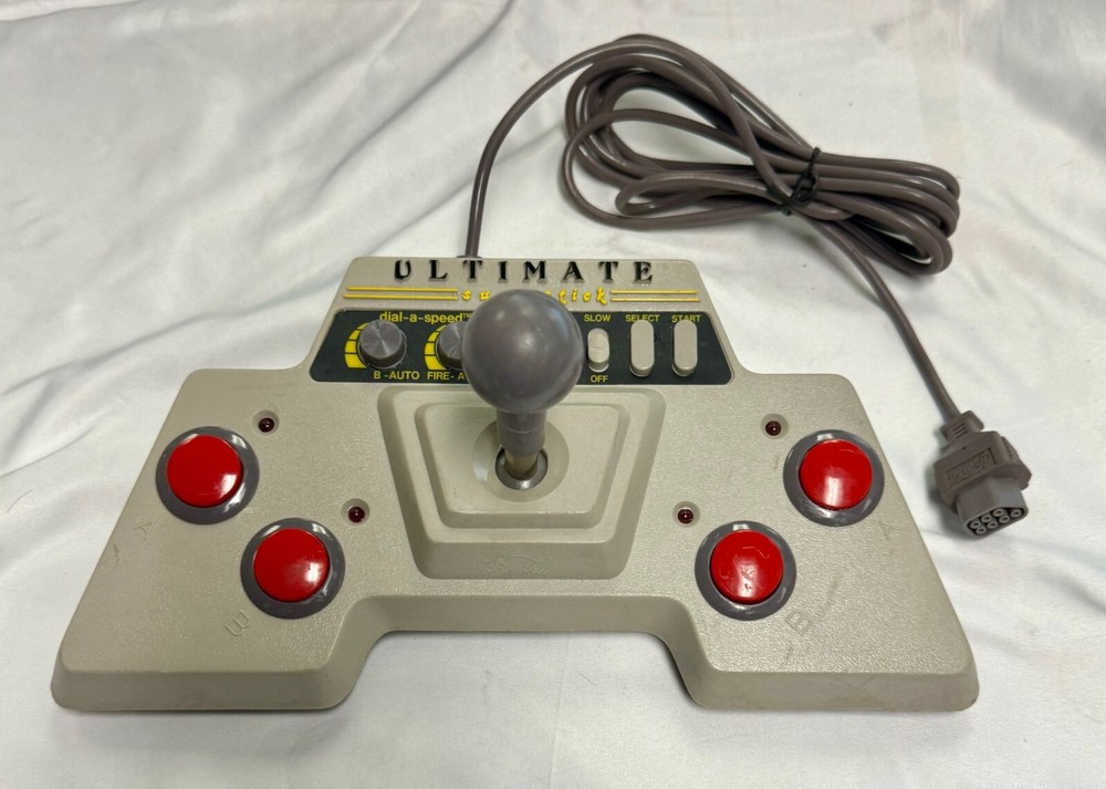 Ultimate Superstick Controller – Beeshu – Nintendo NES Console – Showroom Sample