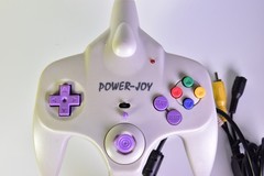 POWER JOY Plug & Play TV Game System – Retro 8-Bit Console – 10 Preloaded games