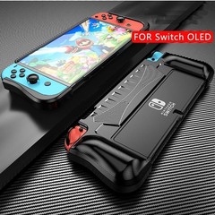 Nintendo Switch OLED Case – Upgraded Dockable TPU Grip Protective Shell US