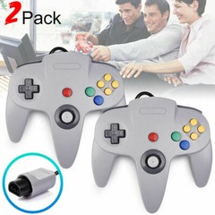 Wired Controller Compatible With Nintendo 64 N64 Joystick Video Game Console