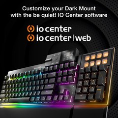 be quiet! Dark Mount Mechanical Keyboard | Tactile | Hot-Swappable US (ANSI)