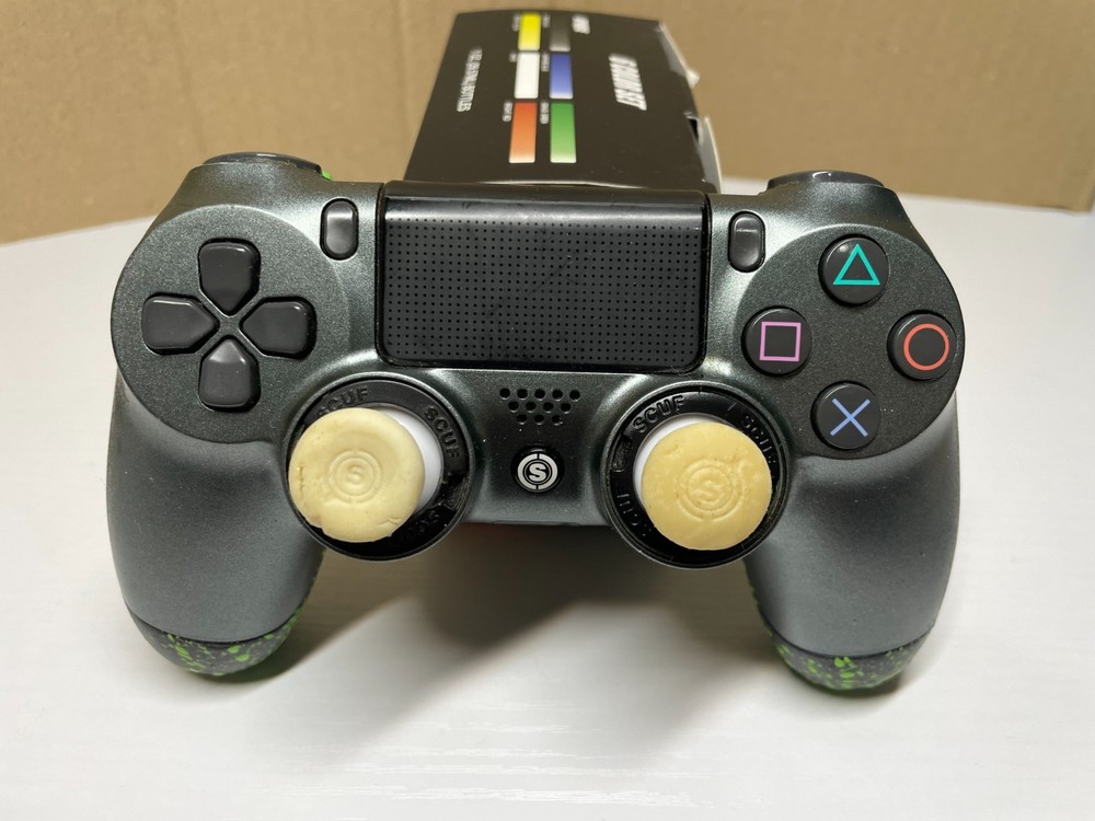 SCUF Infinity 4PS Pro PS4 Controller Green Splatter Tested – Has Stick Issue