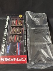 Vintage Sega Genesis 24 Game Cartridge Wall Rack Organizer w/ Original Box 1994