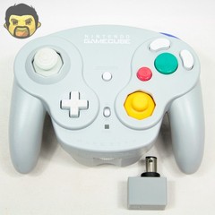 Nintendo GameCube Wavebird Wireless Controller OEM with Dongle Gray SHIPS FAST